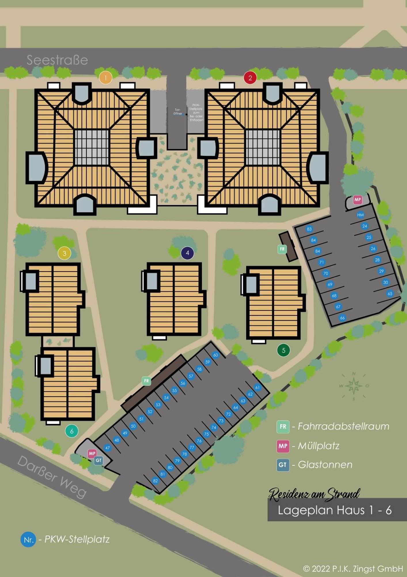 Residenz Am Strand Wohnung 1-15 Zingst Exterior foto